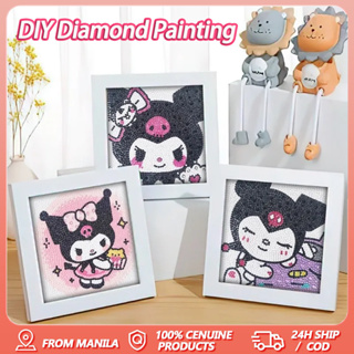 Diy 5d Kids Cartoon Painting Art, Artificial Diamond Art And Craft