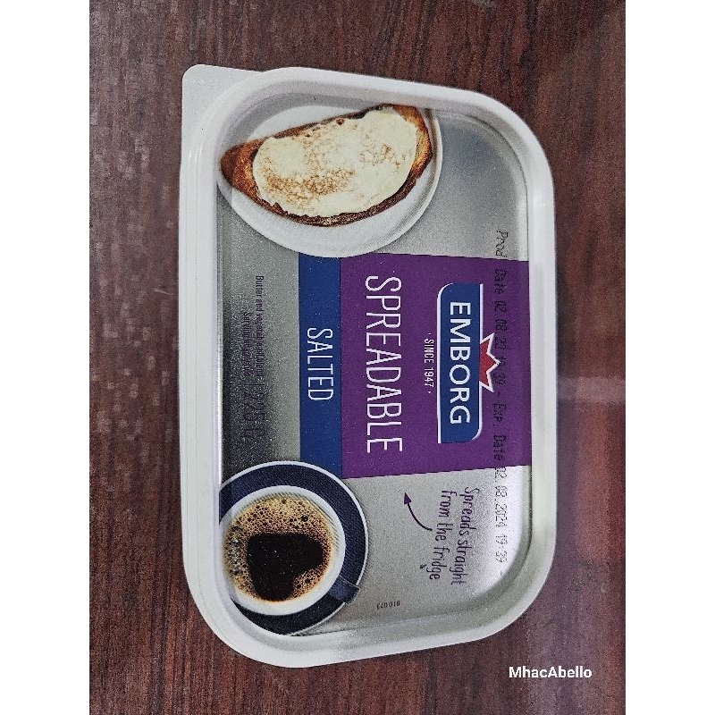 Emborg Spreadable B U T T E R Salted 225g | Shopee Philippines