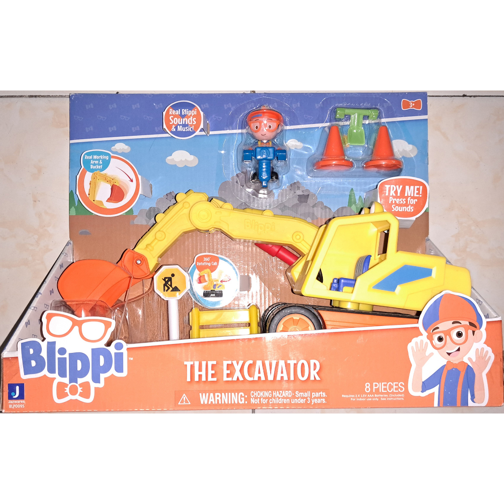 Blippi The Excavator | Shopee Philippines