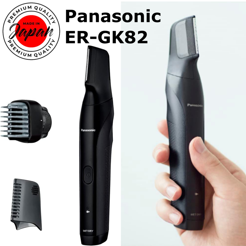 Panasonic ER-GK82-K Men's Body Shaver VIO Bath Shaving Black Body