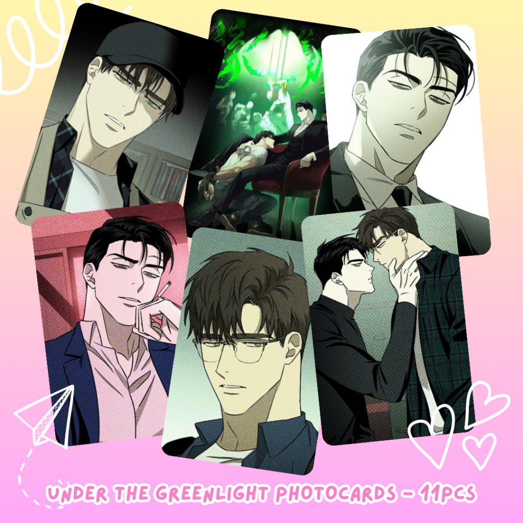 UNDER THE GREENLIGHT MANHWA PHOTOCARD Shopee Philippines
