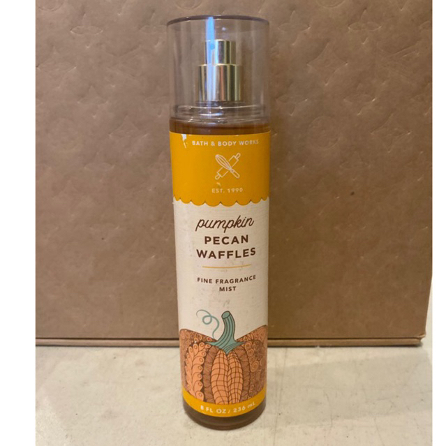 Bath And Body Works Pumpkin Pecan Waffles Fine Fragrance Mist