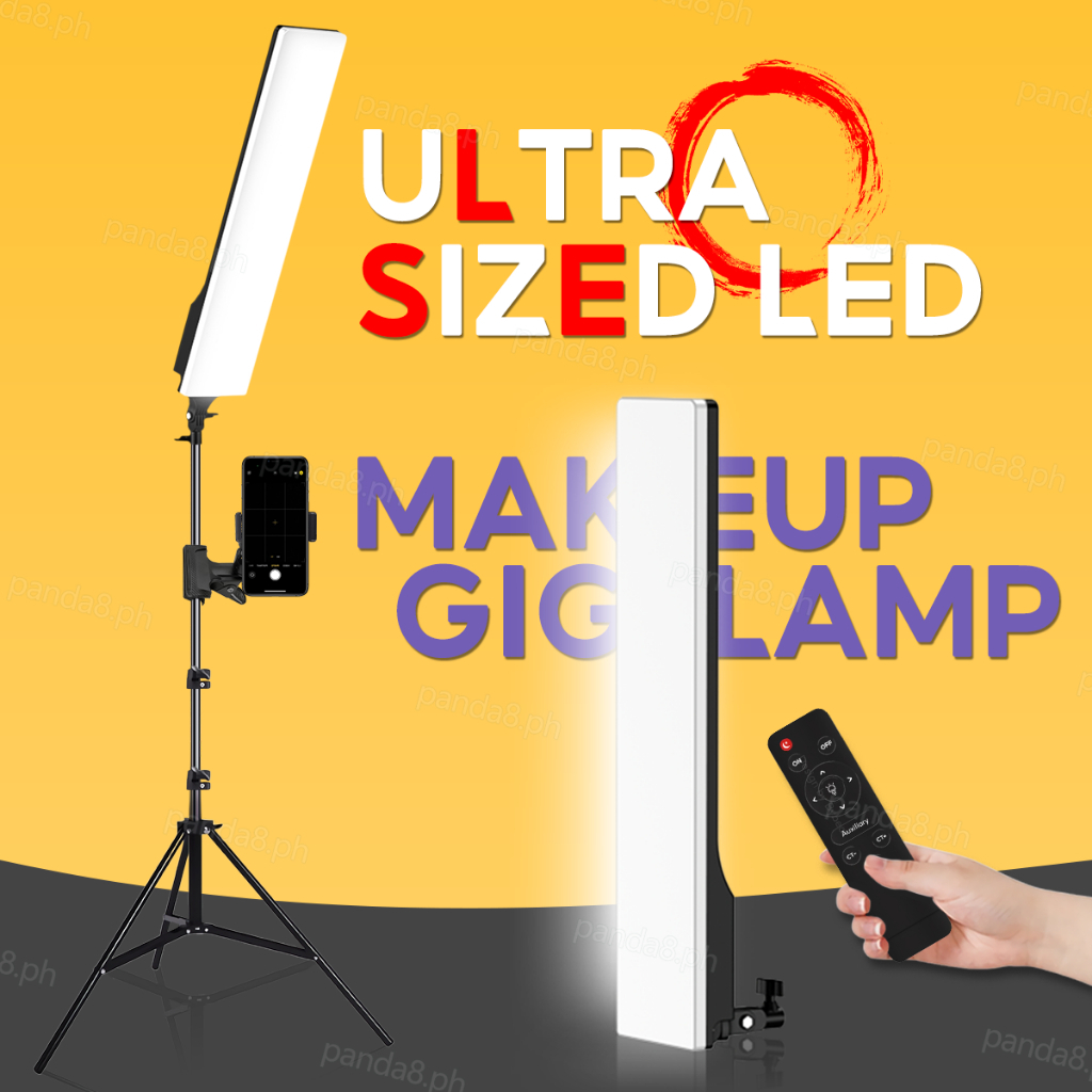 48cm Ultra Big Makeup Gig Lamp Panel Photography Lighting Remote ...