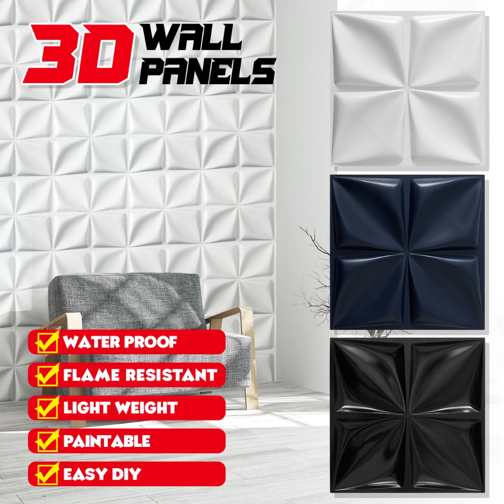 Pvc Wall Panel 3D Design Wall Room Living Room Home Background Decor ...