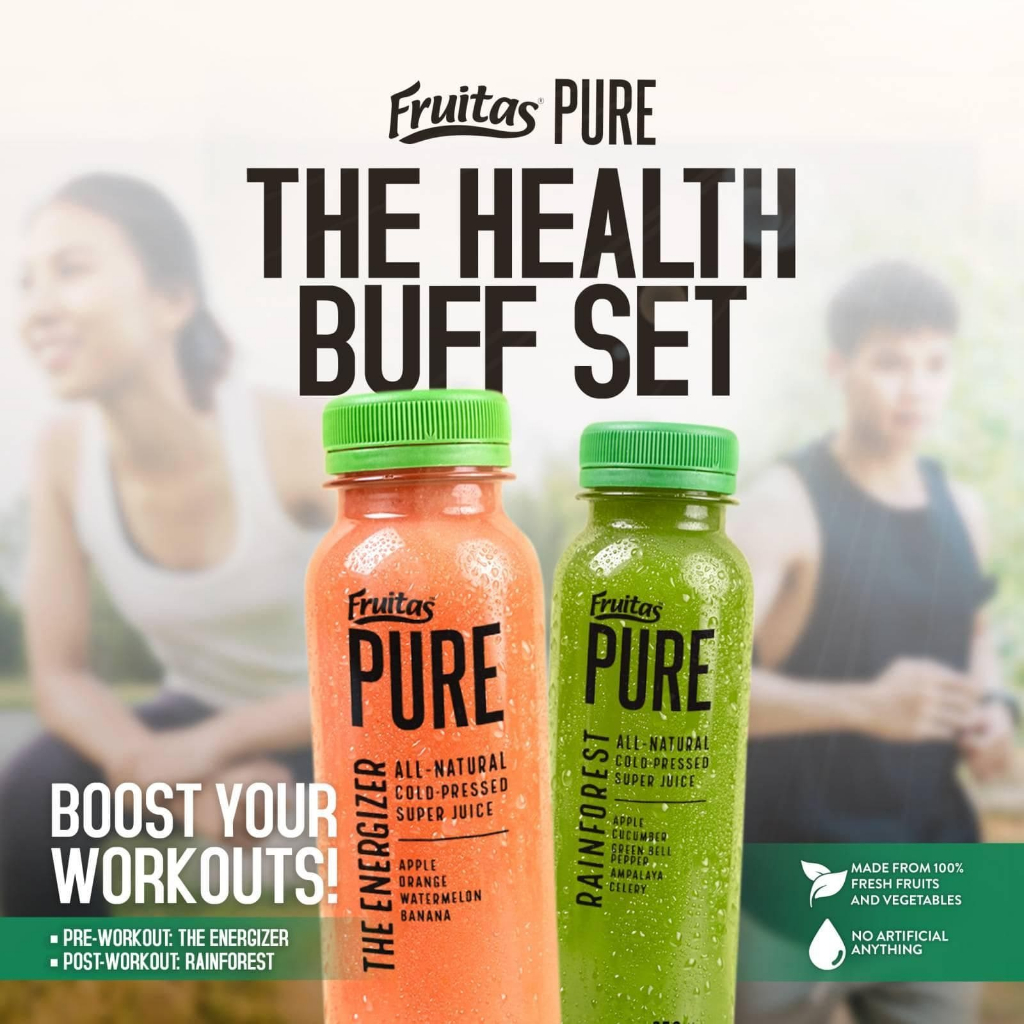 Fruitas Pure Bundle of 2: The Health Buff Set (1pc Energizer and 1pc ...