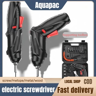 Cordless Electric Screwdriver Rechargeable Mini Drill 3.6V Power Tools Set