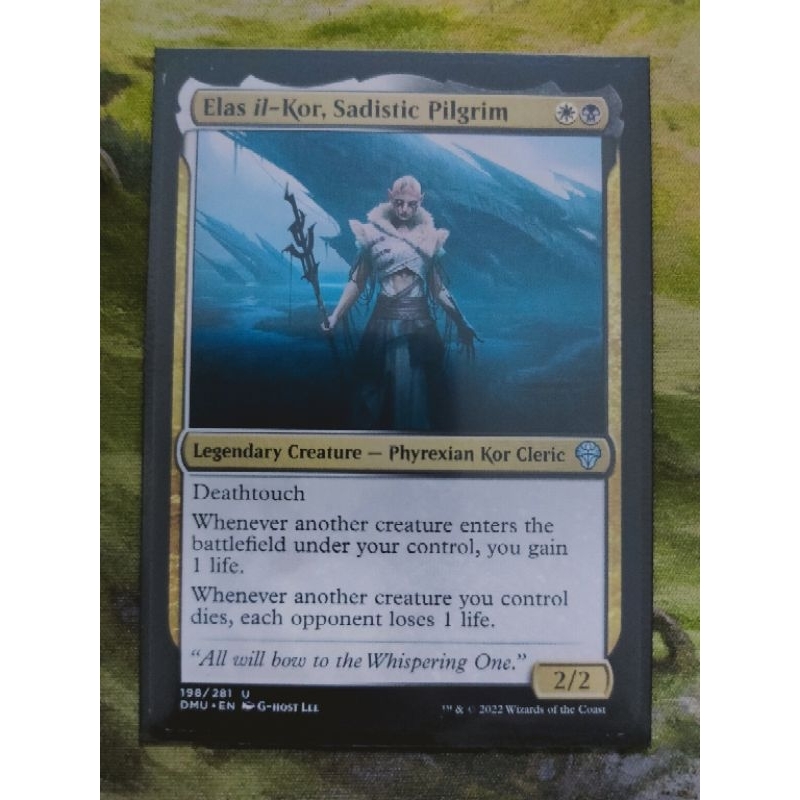 MTG - Elas il-Kor, Sadistic Pilgrim - DMU | Shopee Philippines