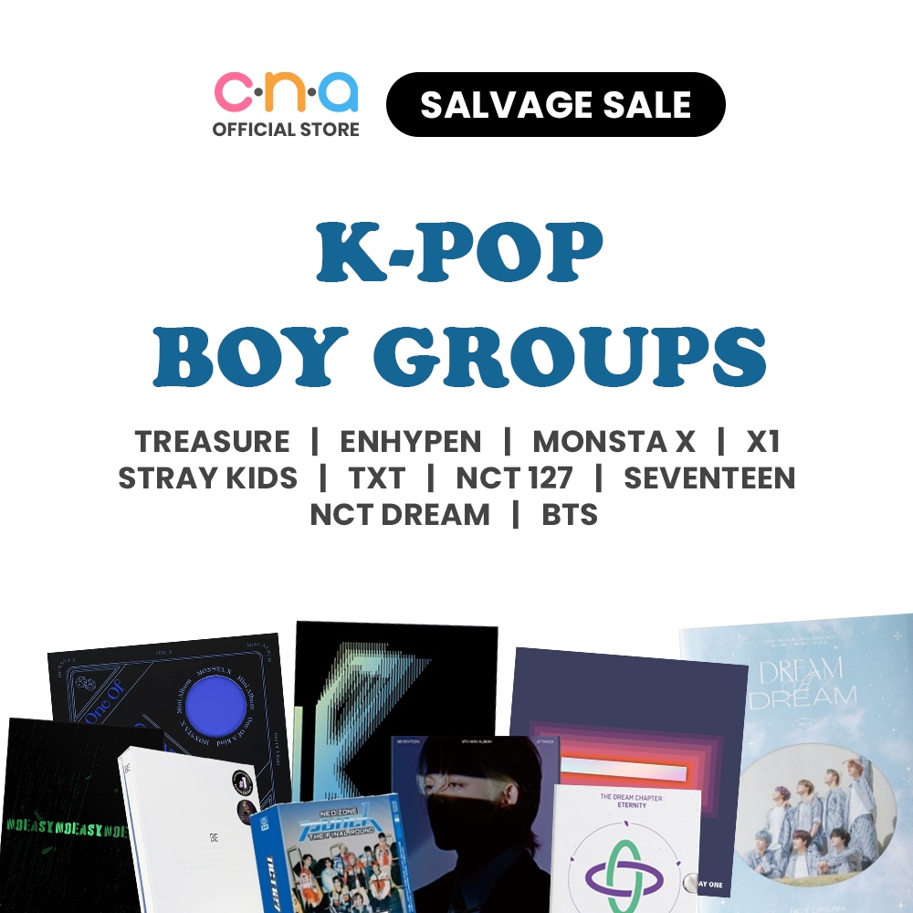 CNA BOY GROUP - Random Boy Group Albums (UNSEALED) [𝗣𝗟𝗦 𝗥𝗘𝗔𝗗 ...