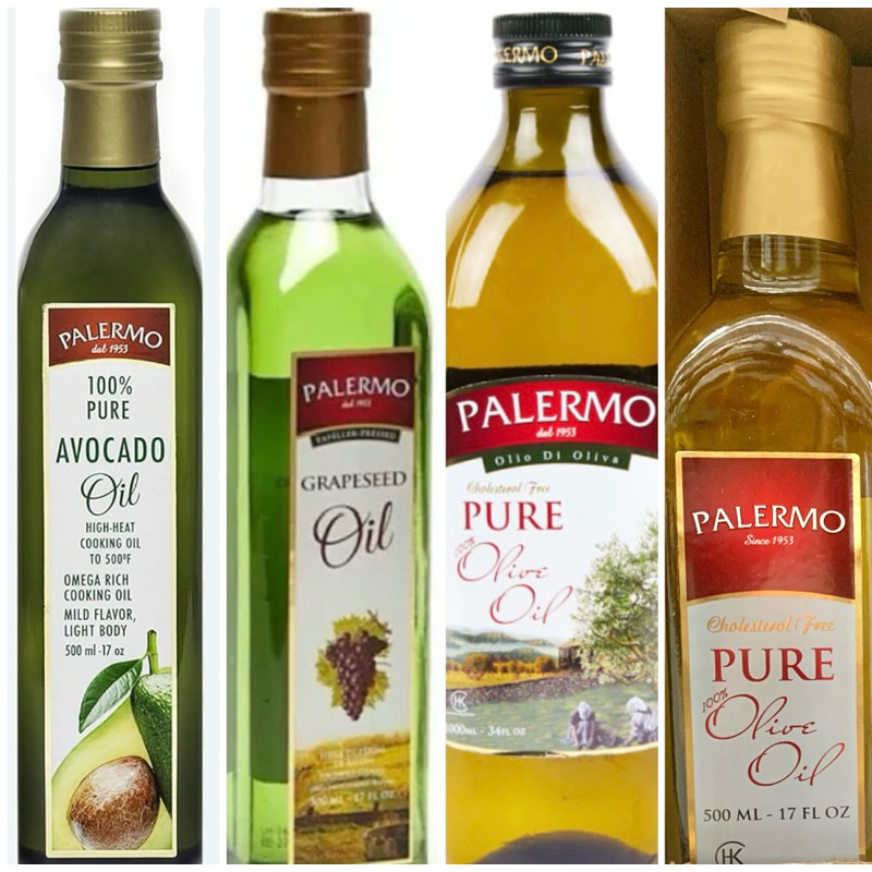 Palermo Grapeseed Oil (1L) /Avocado Oil ( 1L )/ Olive Oil ( 500ml & 1L