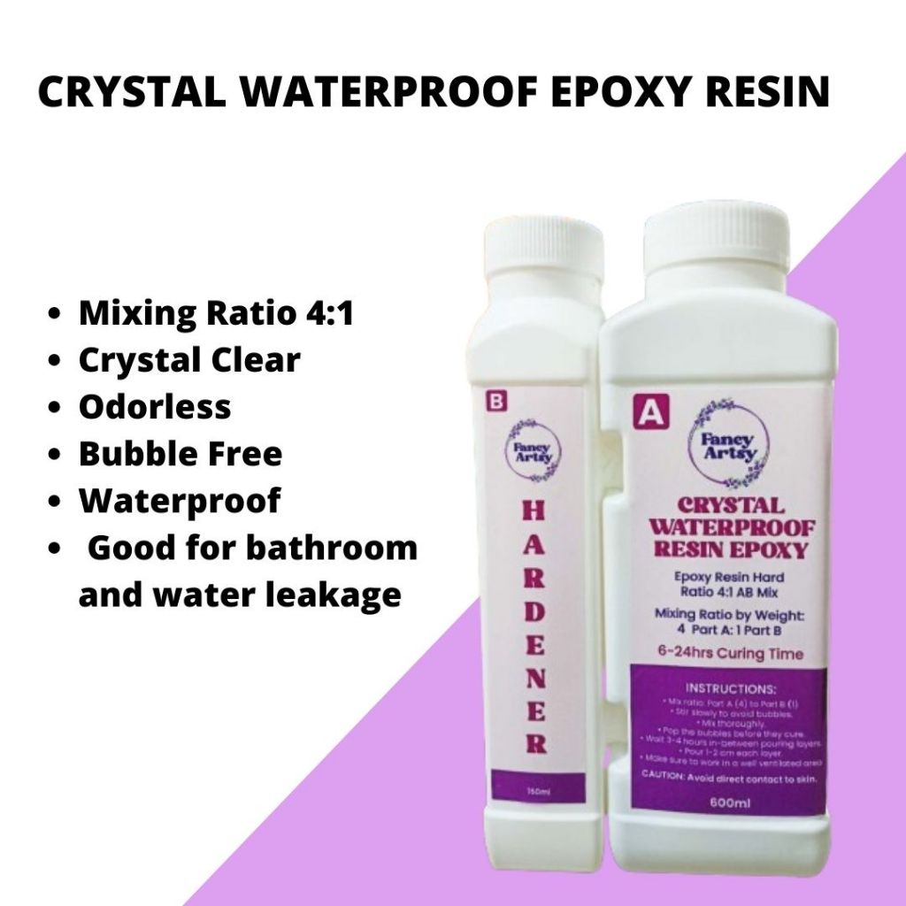Waterproof Resin Epoxy for Kitchen and Bath Room Water Leakage | Shopee ...