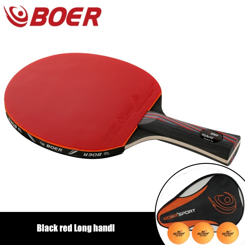 Original Boer 9.8 Table Tennis Racket Finished Pingpong Rackets Three ...