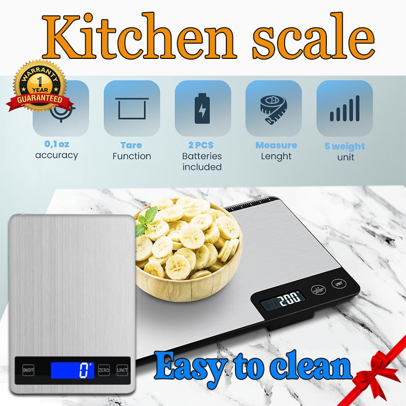 Good 10kg LCD kitchen scale Electronic Digital Kitchen Food Scale