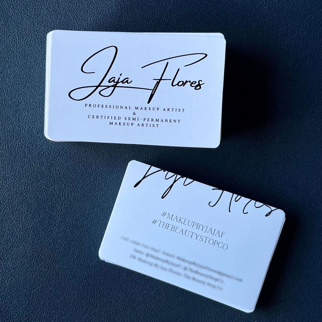 Personalized Business Card / Calling Card (100 PCS) | Shopee Philippines