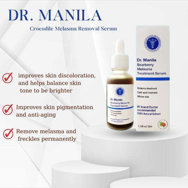 DR Manila Bearberry Melasma Treatment Serum, skin whitening serum, dark ...