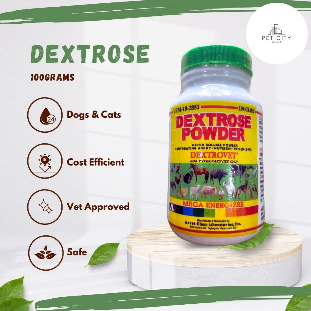 DEXTROSE Powder 100G Dextrovet for all Animals Shopee Philippines