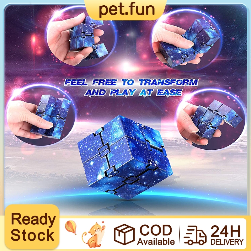 Infinity Cube Fidget Toys, Sensory Stress Cube Puzzle Cube for Kids ...