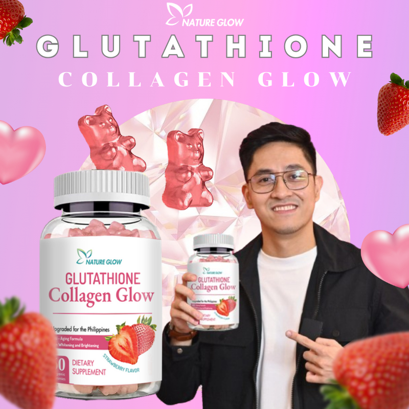 NATURE GLOW Glutathione Collagen Glow Glutathione Gummies Anti-Aging ...