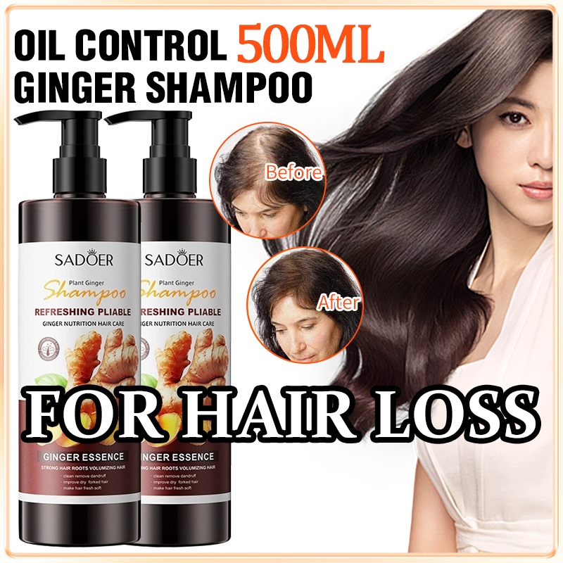 Ginger Hair Shampoo Anti Hair Loss Oil Control Fast Hair Grower 