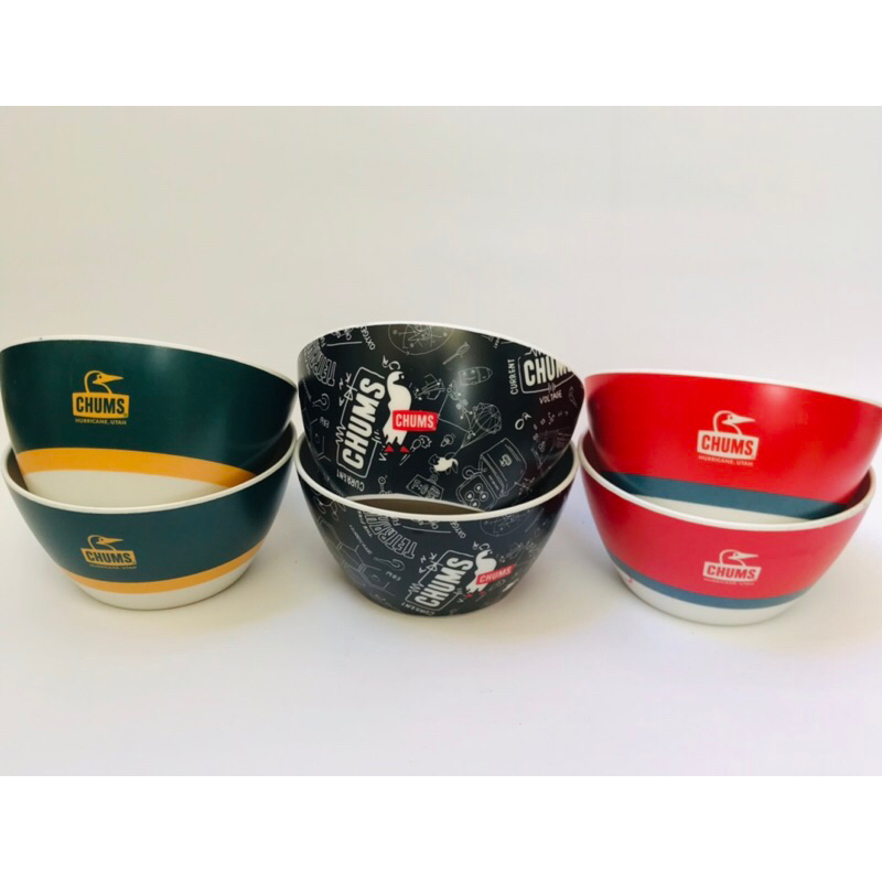 SOLD BY 2 Chums chums Assorted Design Soup Bowl (MELAMINE) | Shopee ...