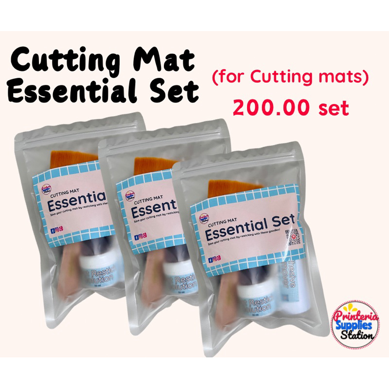 𝐂𝐮𝐭𝐭𝐢𝐧𝐠 𝐌𝐚𝐭𝐬 𝐄𝐬𝐬𝐞𝐧𝐭𝐢𝐚𝐥 𝐒𝐞𝐭 (applicable in any mat with adhesives