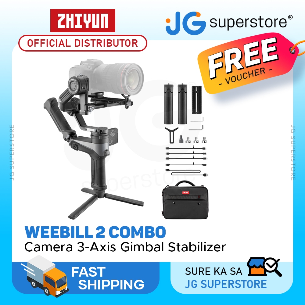 Zhiyun Weebill Camera 3-Axis Handheld Gimbal Stabilizer, Touch  Screen Display
