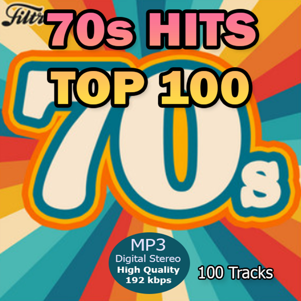 70s HITS TOP 100 192kbps Mp3 music CD | Shopee Philippines