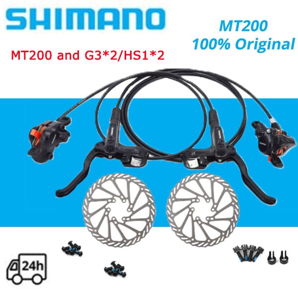On Hand!Shimano MT200 MT201 M315 MTB Mountain Bike Hydraulic Disc Brake