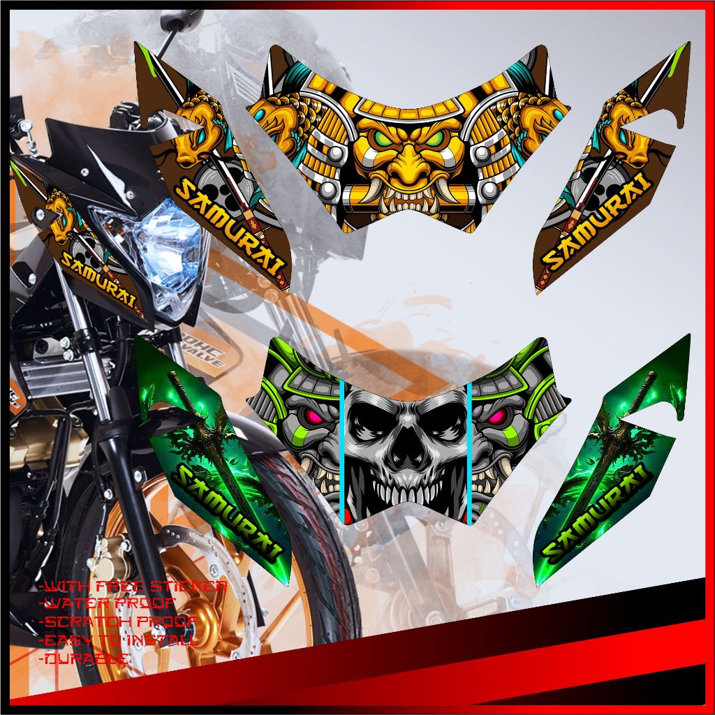 Raider 150 R150 Cowling Sticker Sasmurai Edetion High Quality | Shopee ...