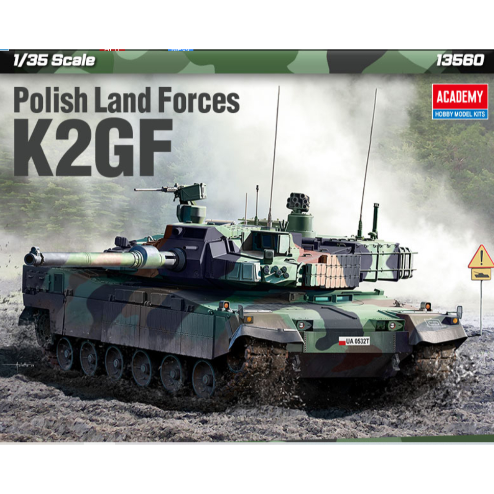Academy #13560 1:35 Polish Land Forces K2GF | Shopee Philippines
