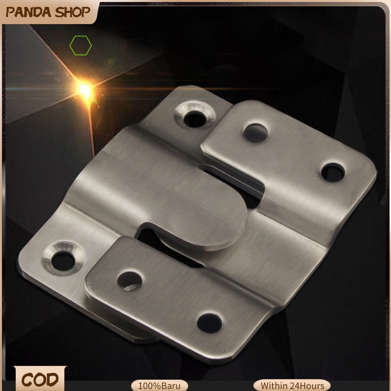 8pcs Furniture Interlock Bracket Stainless Steel Flush Mount Photo
