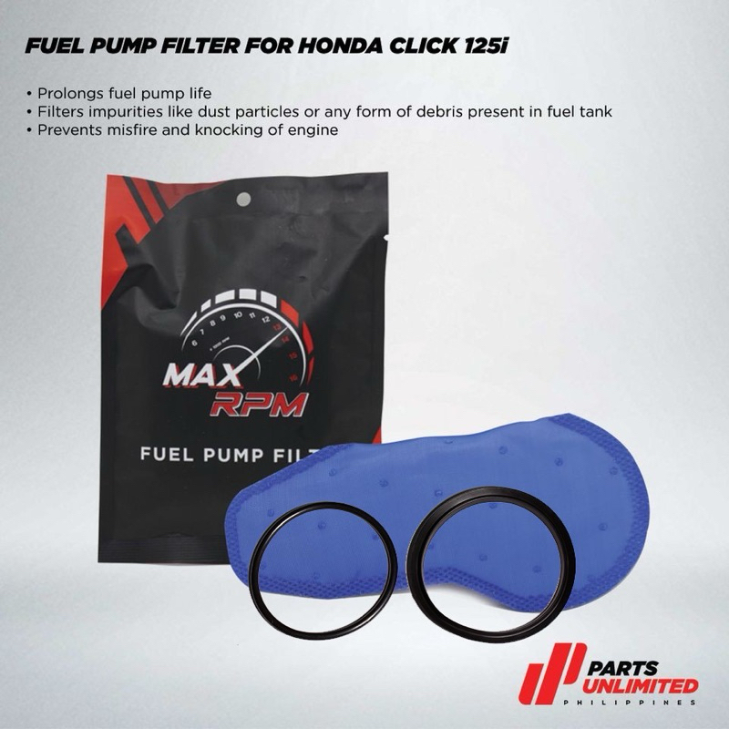 MAX RPM FUEL PUMP FILTER CLICK 125 with Oring | Shopee Philippines