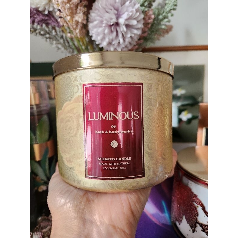 Luminous | 3 wick Candle | Bath & Body Works | Shopee Philippines