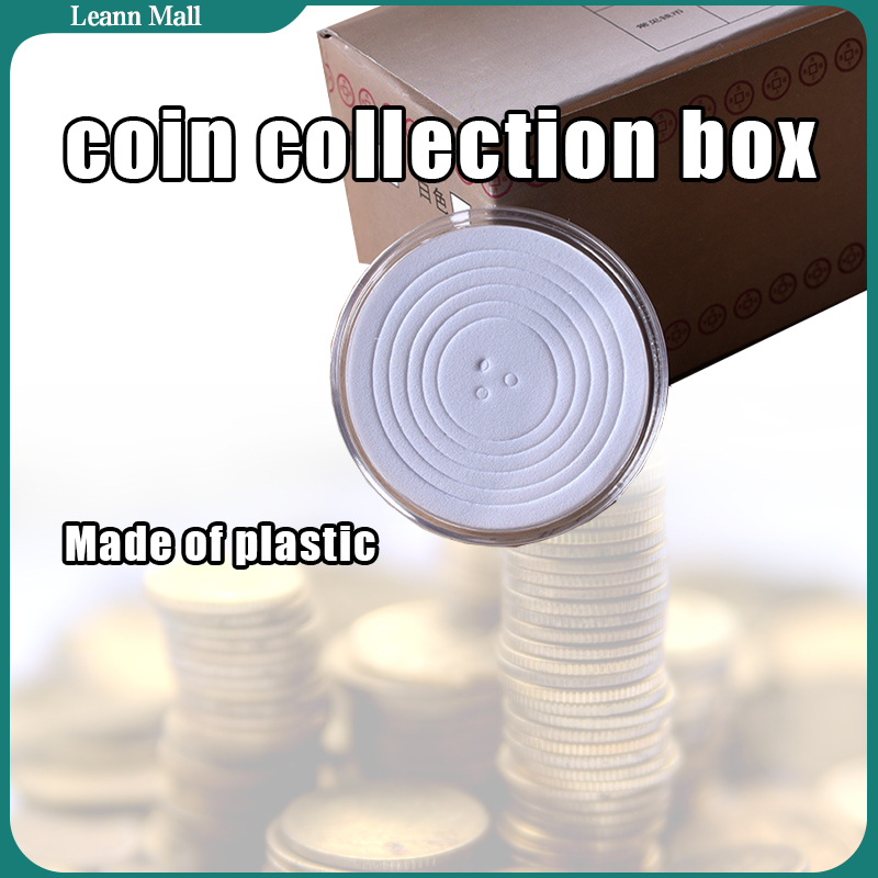 20 Pcs Coin Collection Organizer Box 18mm To 50mm Coin Box For Coin ...