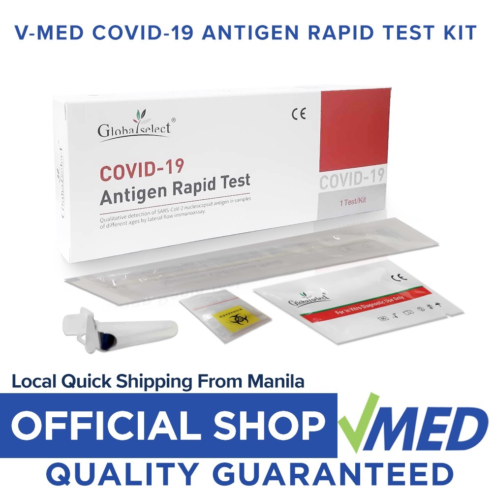 VMED Globalselect Medical Antigen Home Testing Kit 1 Test Kit