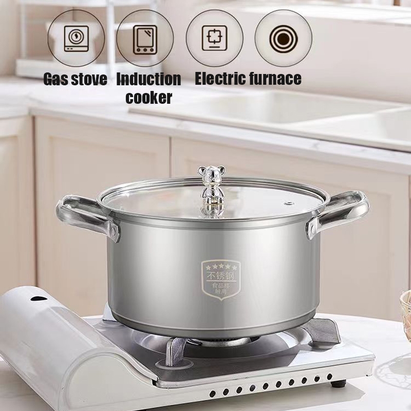 304 Stainless Steel Soup Pot Household Multifunctional Large-capacity ...