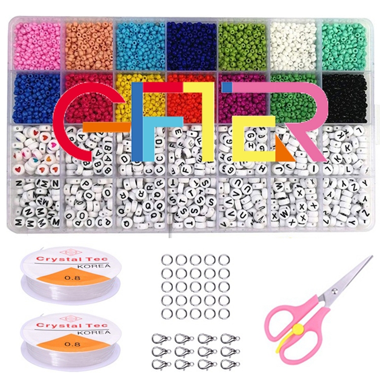 5000Pcs Beads Kit DIY acrylic letter bead set for Name Bracelets Jewelry  Making and Crafts