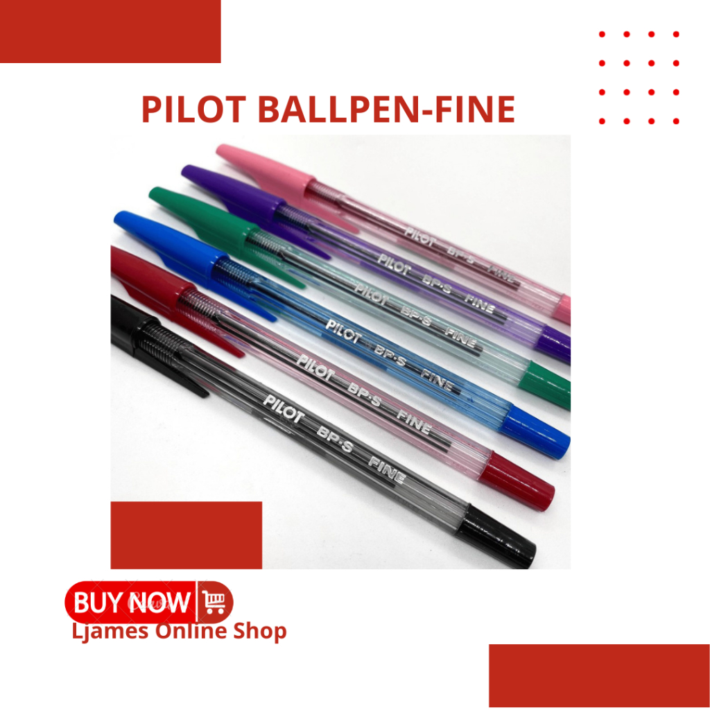 Pilot Fine Ballpen BPS | Shopee Philippines