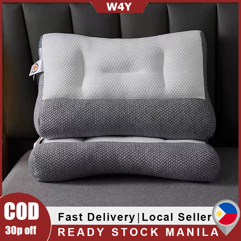 W4Y Cervical Neck Pillows for Pain Relief Sleeping 2Way Adjustable