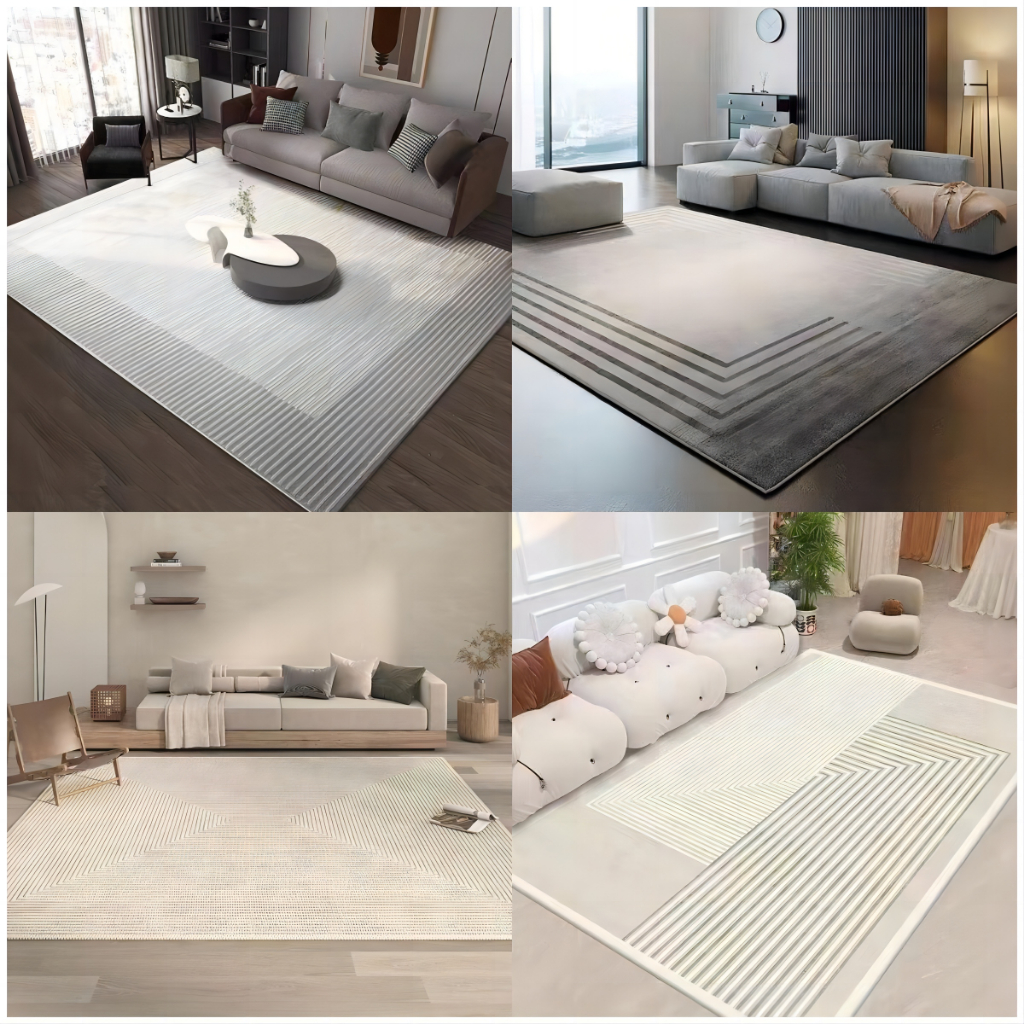 Living room carpet coffee table carpet floor mat bedroom large carpet bathroom anti-slip mat blanket