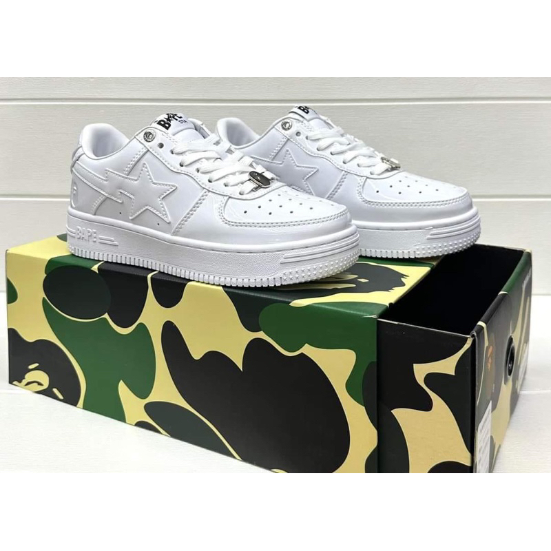 Bapesta shoes white best sale