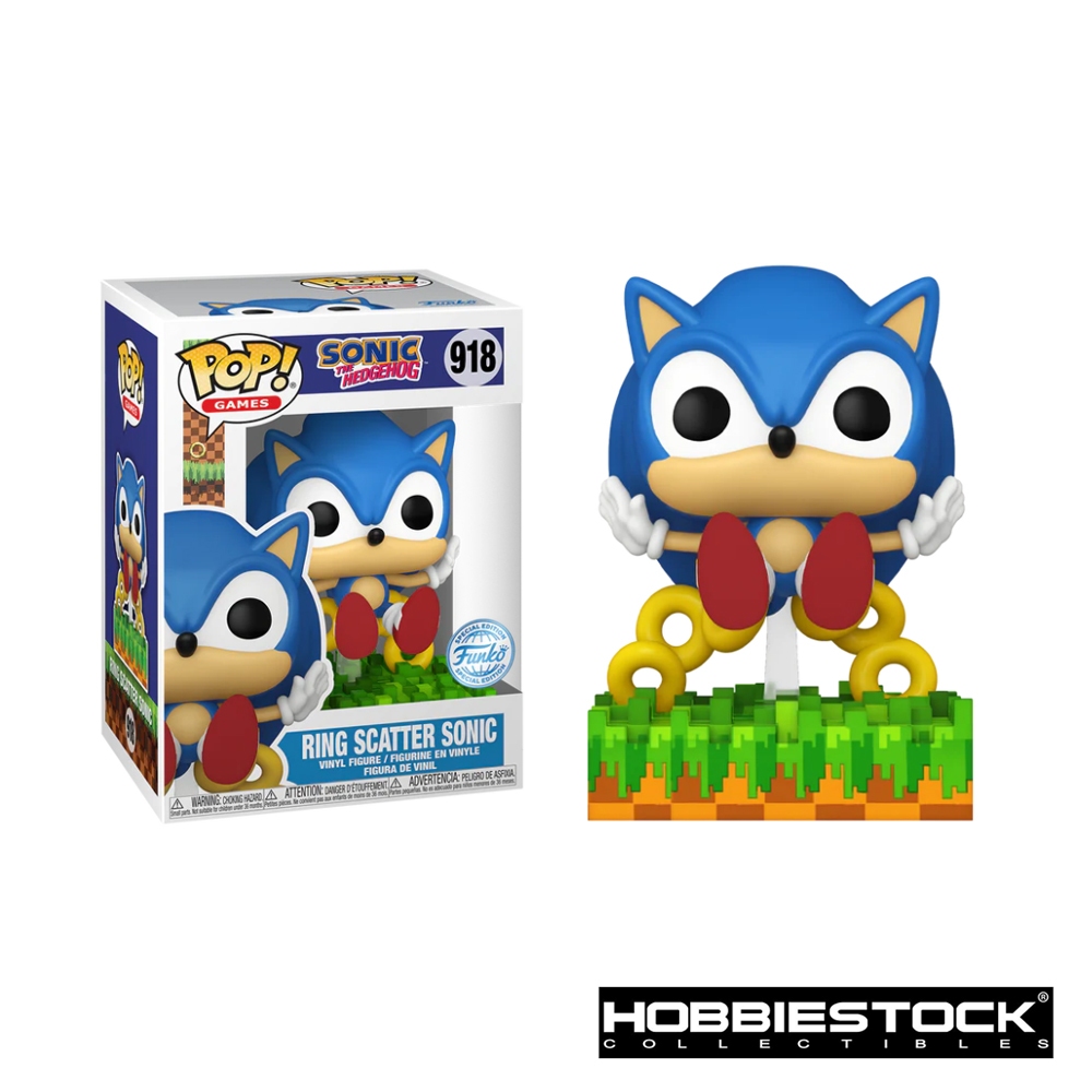 Funko Pop! Games: Sonic - Ring Scatter Sonic Exclusive | Shopee Philippines