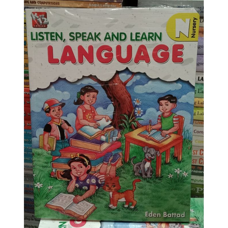 listen speak and learn language nursery | Shopee Philippines