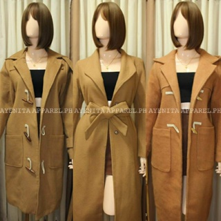 Trench Coat Slim OL Ladies Trench Coat Women Dress Women Windbreakers Plus  Size Two Pieces Women Sets Trench Coats