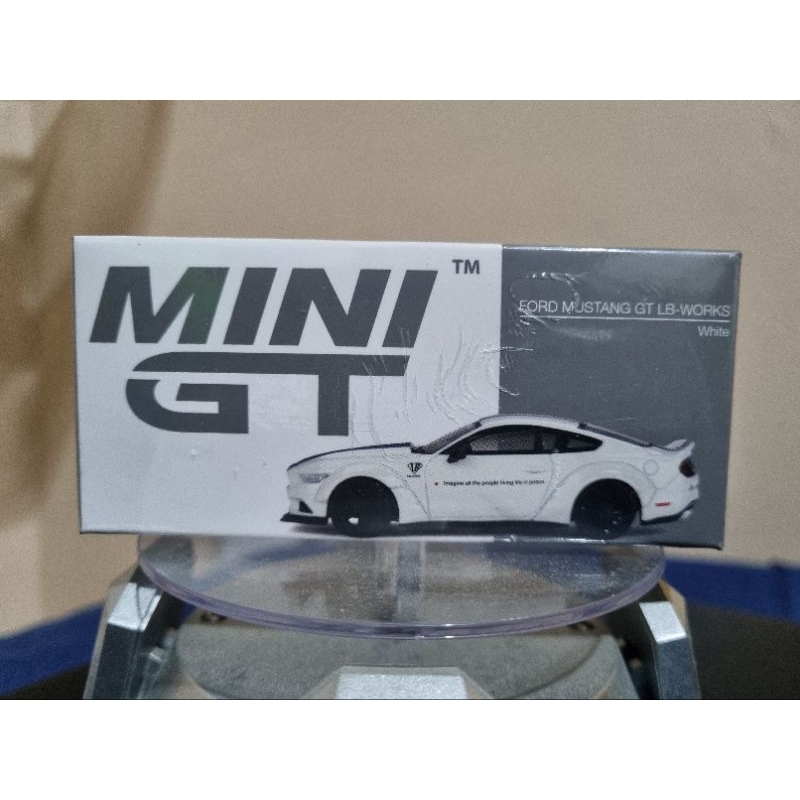 Mini GT Ford Mustang GT LB-Works (White) | Shopee Philippines