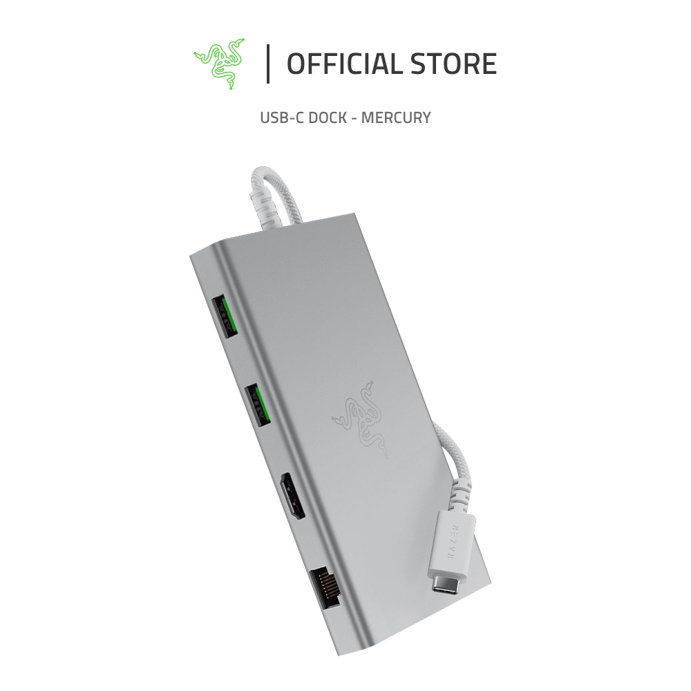 Razer USB C Dock - 11-in-1 Multiport Adapter - FRML Packaging (Black ...