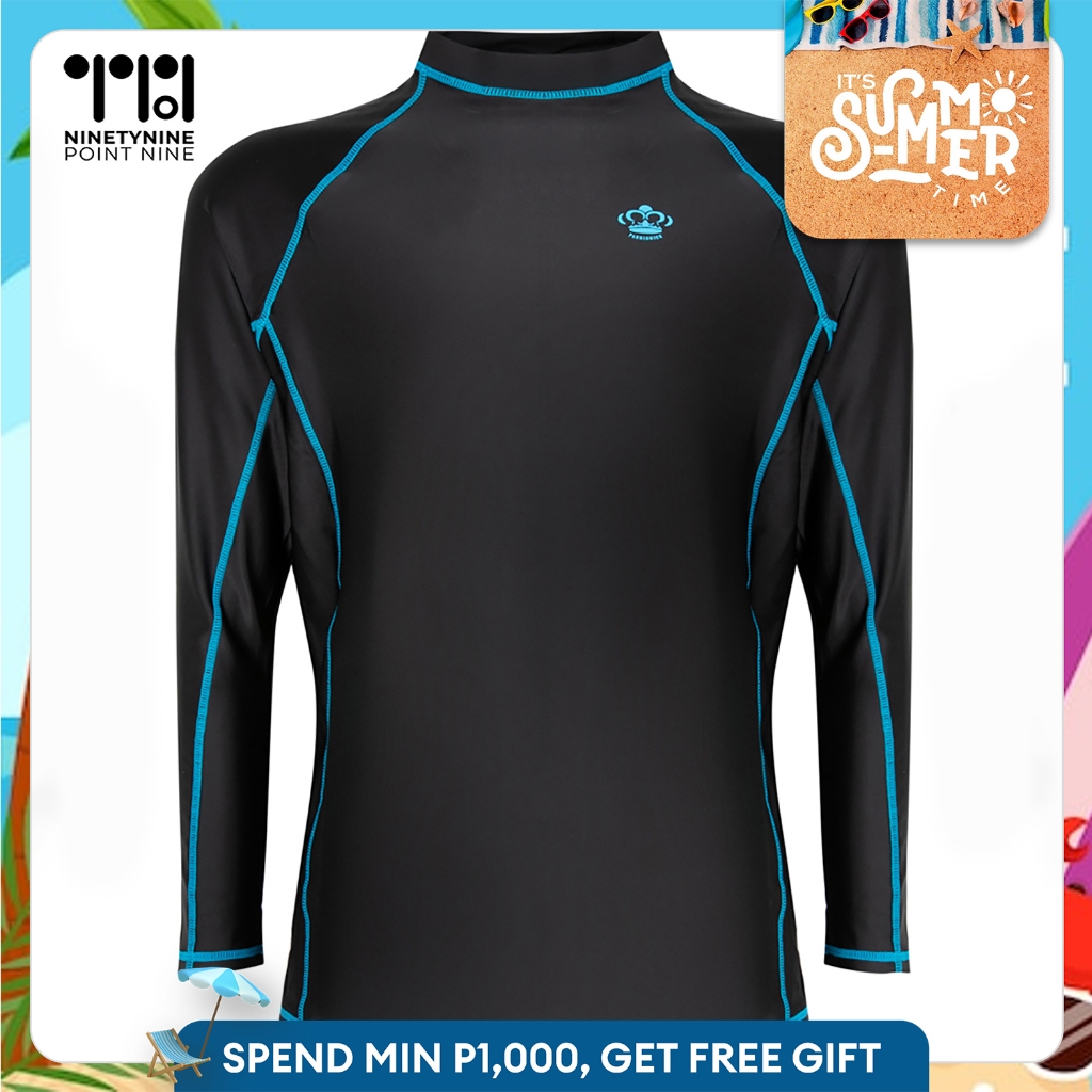 Men's Long Sleeve Rash Guard Terno With Shorts Rashguard Swimwear swimsuit  6009