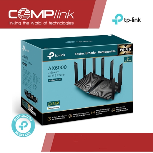 TP-Link Archer AX80 AX6000 8-Stream Wi-Fi 6 Router | Shopee