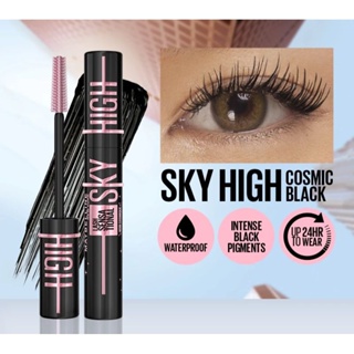  Maybelline New York Lash Sensational Sky High Mascara and  Lifter Gloss Gift Set, Includes 1 Miniature Mascara and 1 Full-Size Lip  Gloss, 1 Kit, Black : Beauty & Personal Care