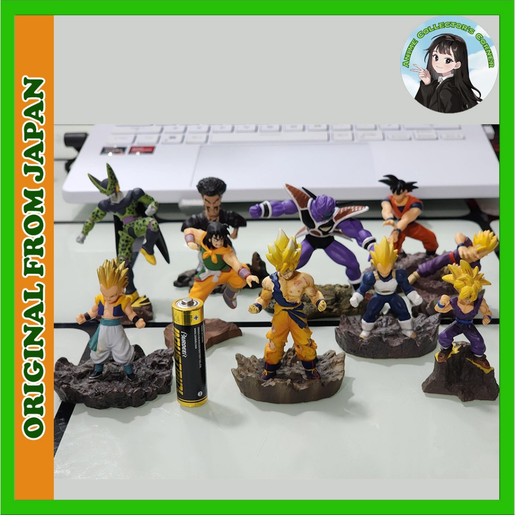 COMPLETE SET Dragon Ball Z (10 Mini Figures) Diorama Collection ...