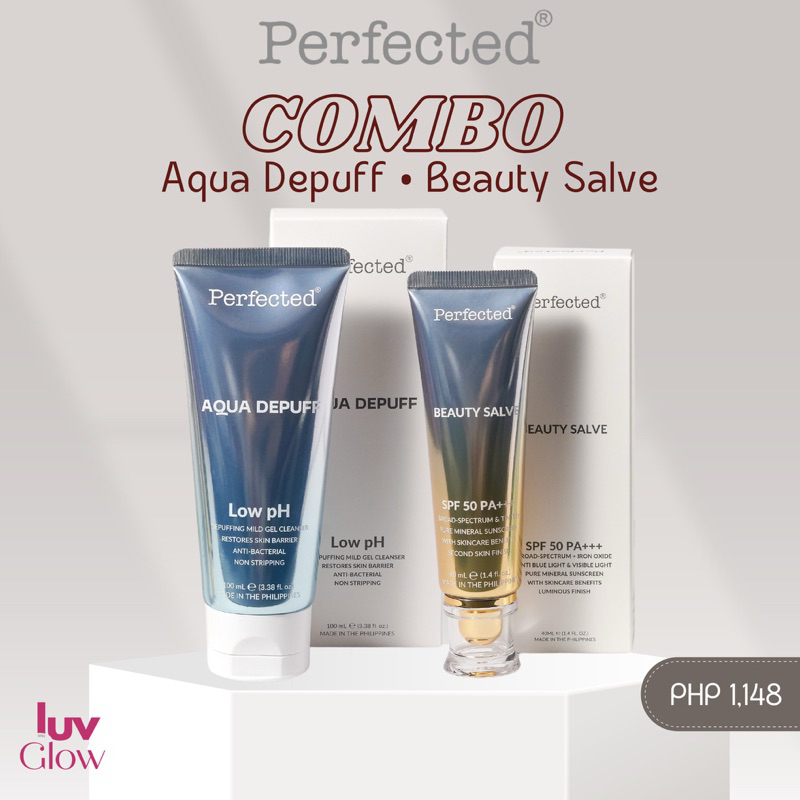 Perfected COMBO BEAUTY SALVE and AQUA DEPUFF (COMBINATION FOR MELASMA ...